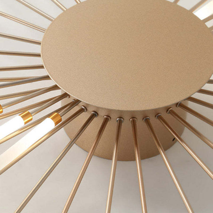 Nowoczesna minimalistyczna lampa sufitowa LED. Industrialny design do salonu i sypialni.