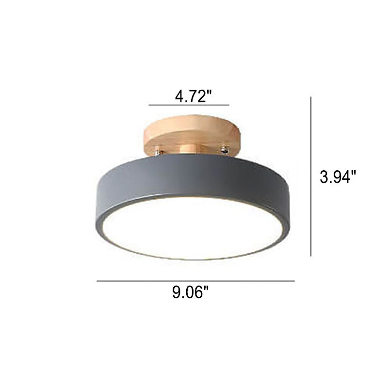 Lampa sufitowa LED do kuchni, styl skandynawski, efektywne i estetyczne oświetlenie.
