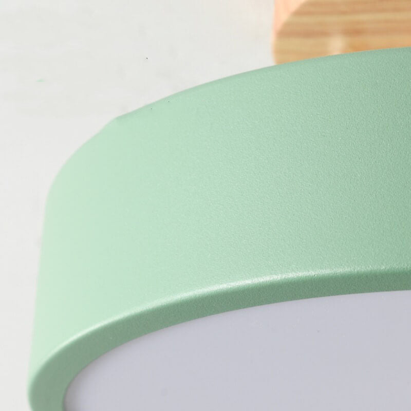 Lampa LED sufitowa, design skandynawski, idealna do minimalistycznego wystroju wnętrz.