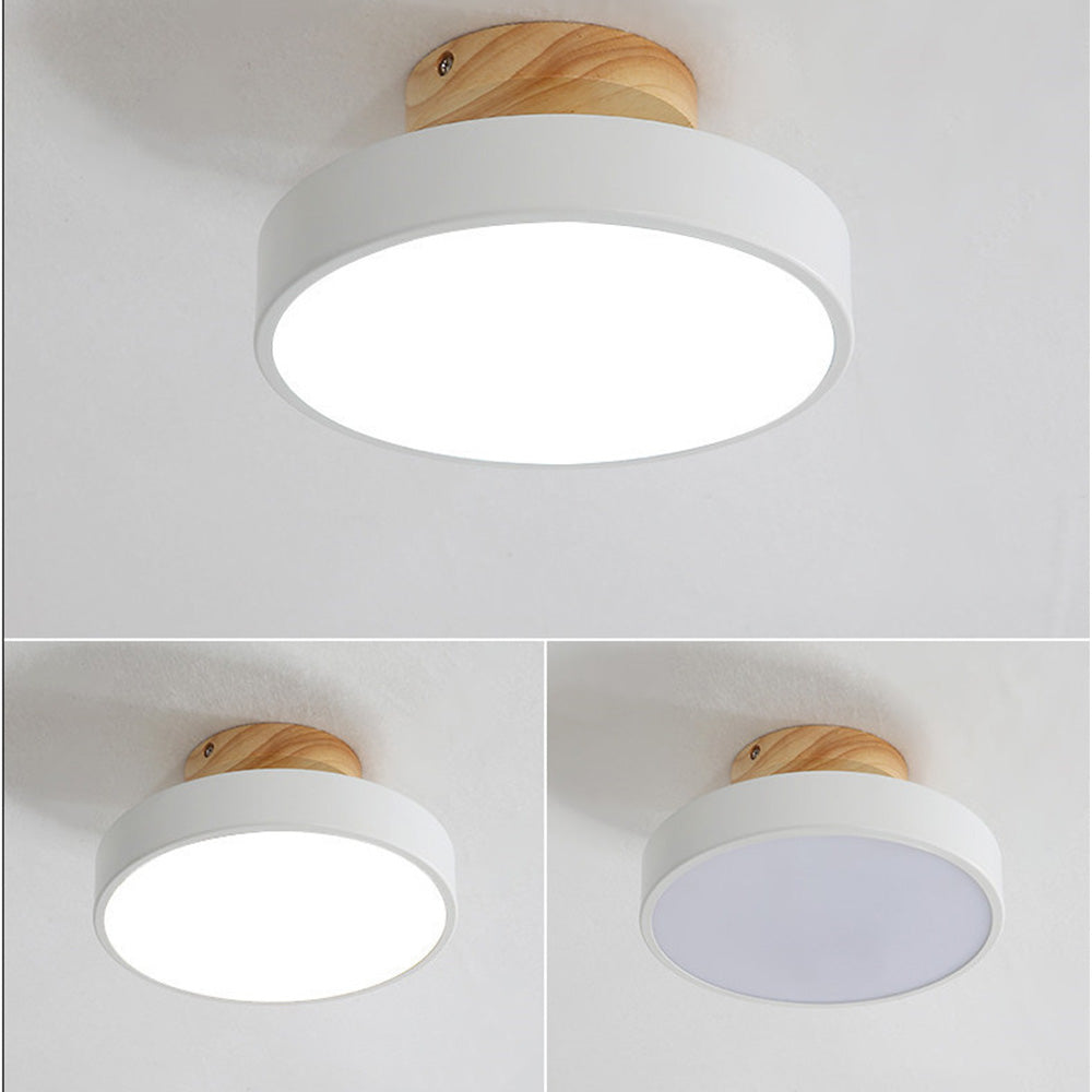 Oświetlenie LED sufitowe, do salonu, sypialni, skandynawski design.