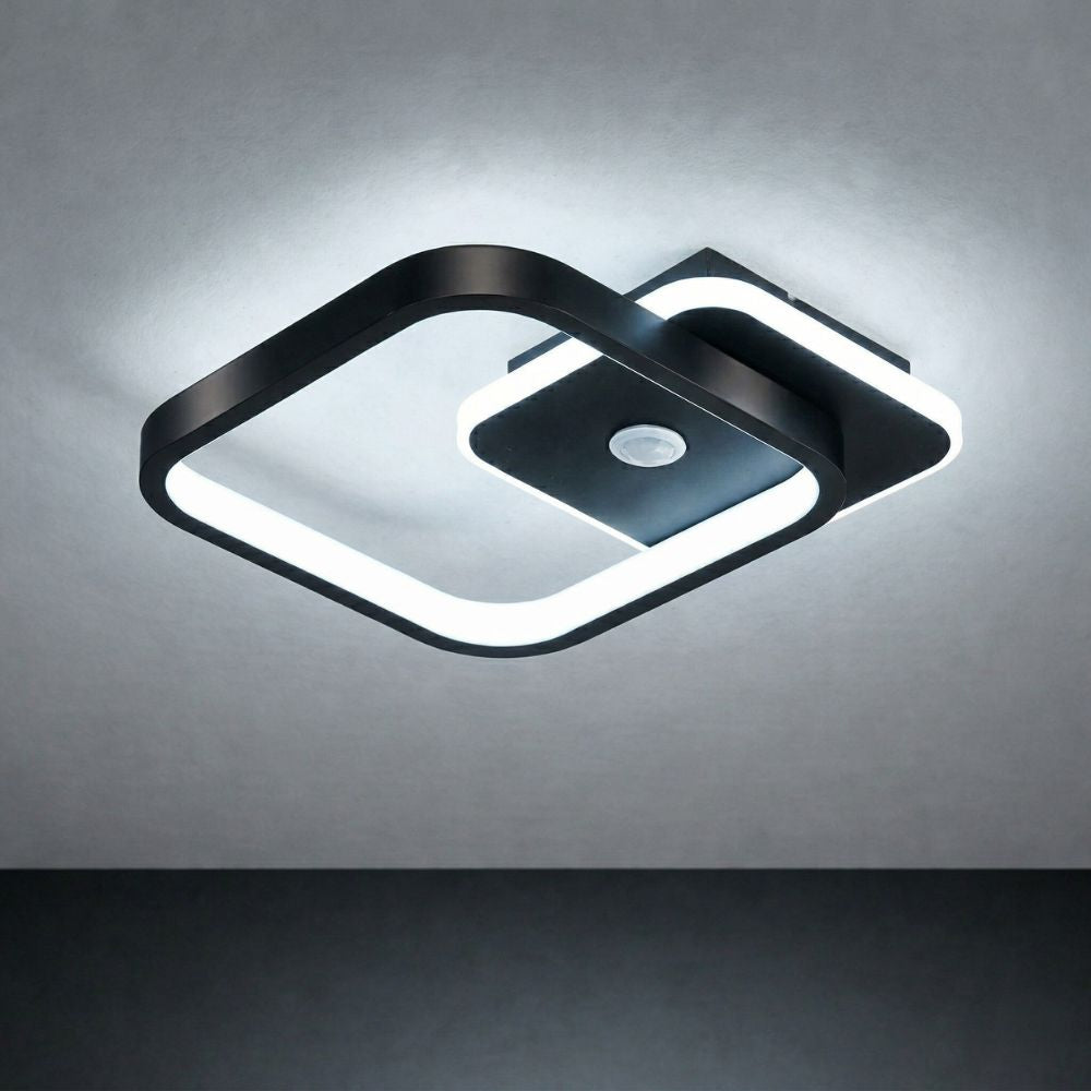 Lampa sufitowa LED z czujnikiem ruchu, ulepsza oświetlenie w każdym domu. Inteligentna technologia.
