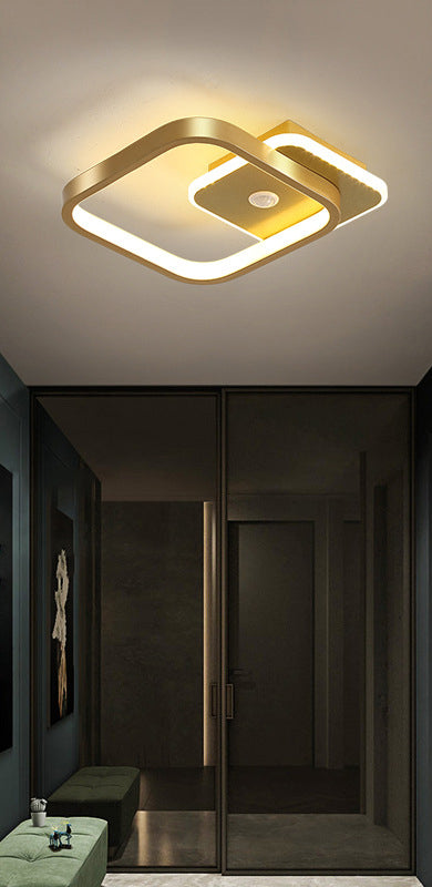 Inteligentna lampa sufitowa LED z sensorem ruchu PIR. Nowoczesne rozwiązanie oświetleniowe dla domu.