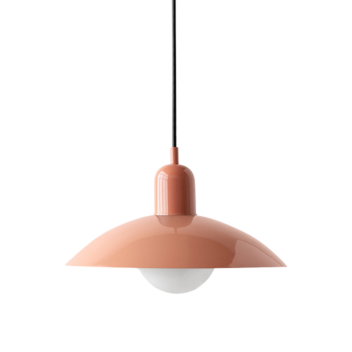 Nowoczesna lampa wisząca Macaron, pastelowa. Eleganckie oświetlenie do jadalni.