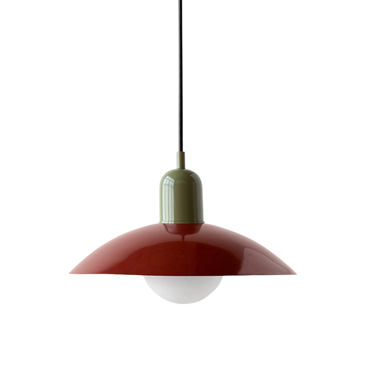 Pastelowa lampa wisząca Macaron. Regulowana i nowoczesna do sypialni.