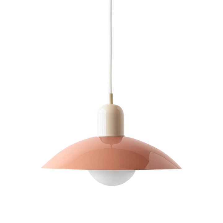 Lampa wisząca Macaron, skandynawska. Pastelowe oświetlenie do salonu z regulacją.