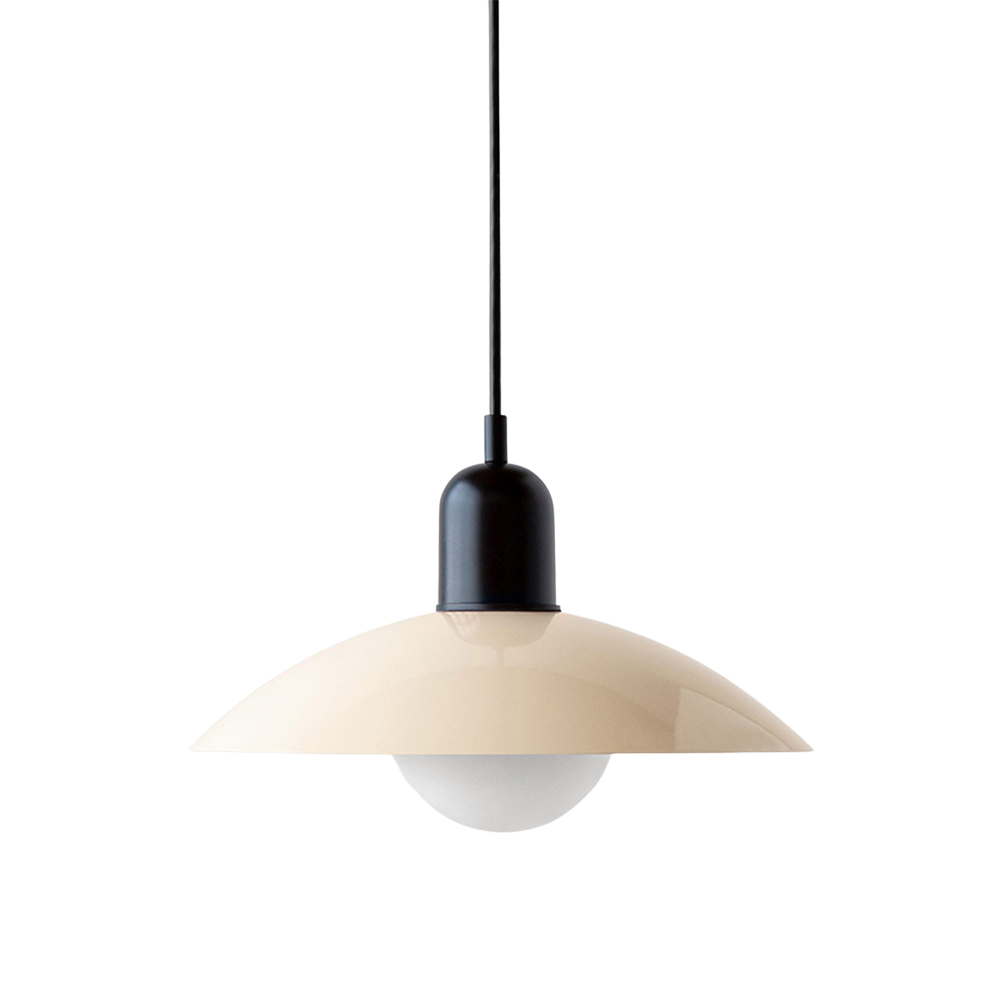 Skandynawska lampa wisząca Macaron, pastelowa. Minimalistyczne oświetlenie wnętrz.