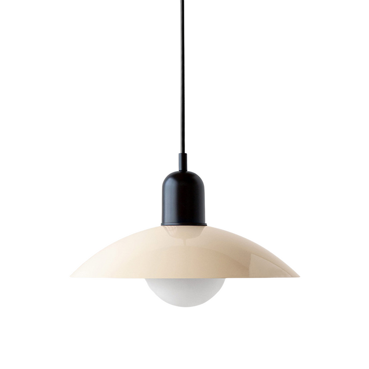 Skandynawska lampa wisząca Macaron, pastelowa. Minimalistyczne oświetlenie wnętrz.