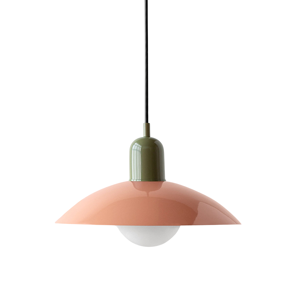 Lampa wisząca Macaron pastelowa. Eleganckie oświetlenie z regulacją do sypialni.
