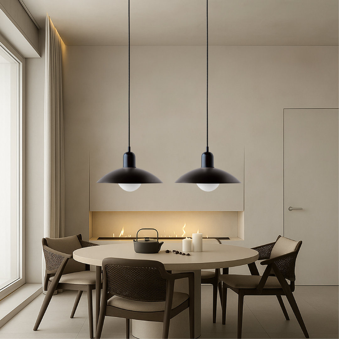 Minimalistyczna lampa wisząca Macaron, pastelowa, regulowana. Elegancki design.