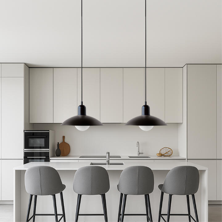 Pastelowa lampa wisząca Macaron, skandynawski design. Oświetlenie sufitowe.