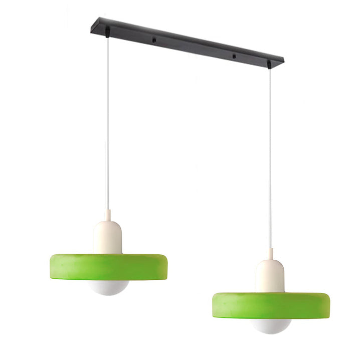 Eleganckie oświetlenie, lampa wisząca nowoczesna, dwuramienna.