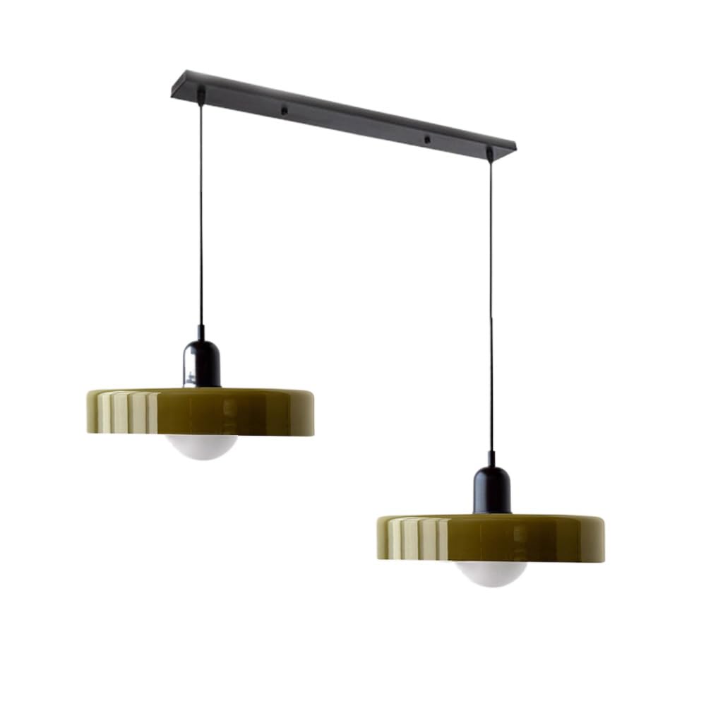 Lampa sufitowa nowoczesna, dwuramienna, idealna do sypialni.