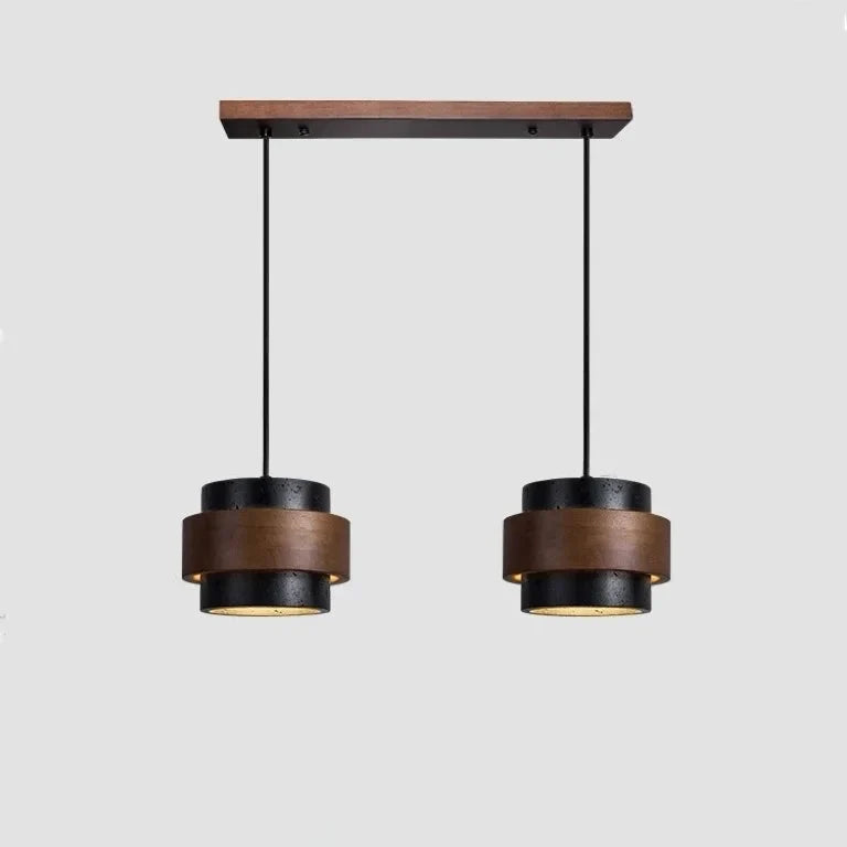 Nowoczesna lampa wisząca Japandi idealna nad stół jadalniany
