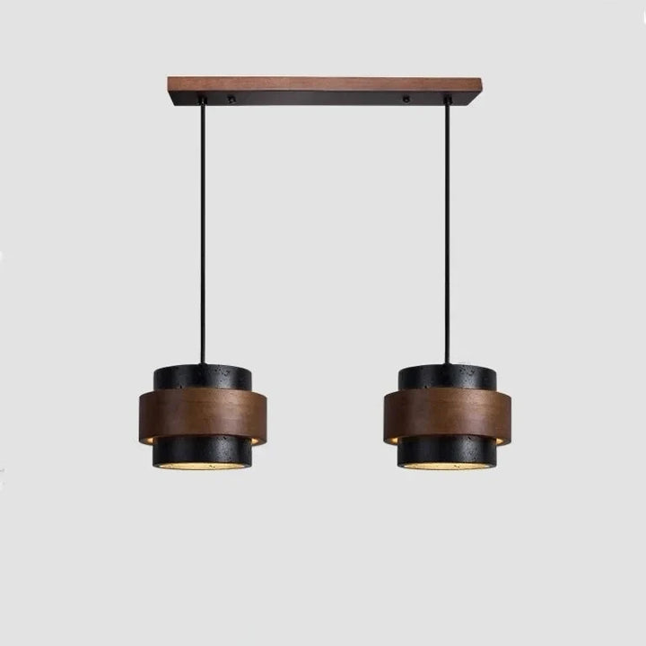 Nowoczesna lampa wisząca Japandi idealna nad stół jadalniany