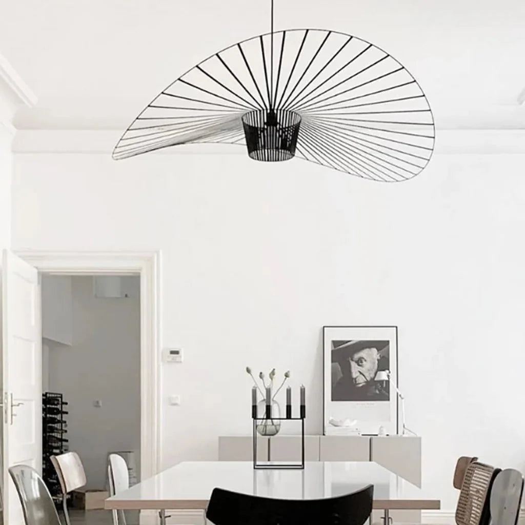 Stylowa lampa wisząca nad stół designerskie oświetlenie LED
