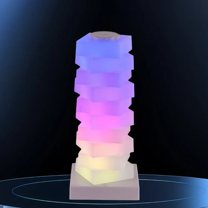 Kolorowa lampka nastrojowa LED RGB, 16 odcieni światła. Idealna na biurko, do salonu lub pokoju dziecka.