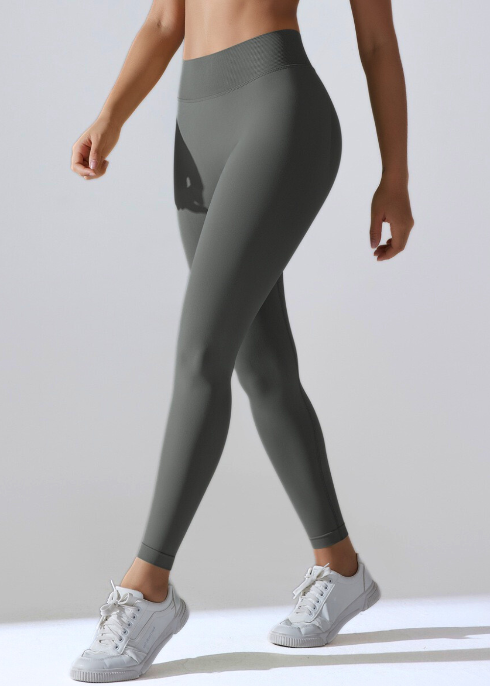 Trwałe legginsy damskie modelujące brzuch i pośladki
