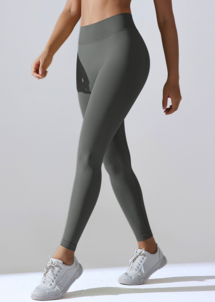 Trwałe legginsy damskie modelujące brzuch i pośladki