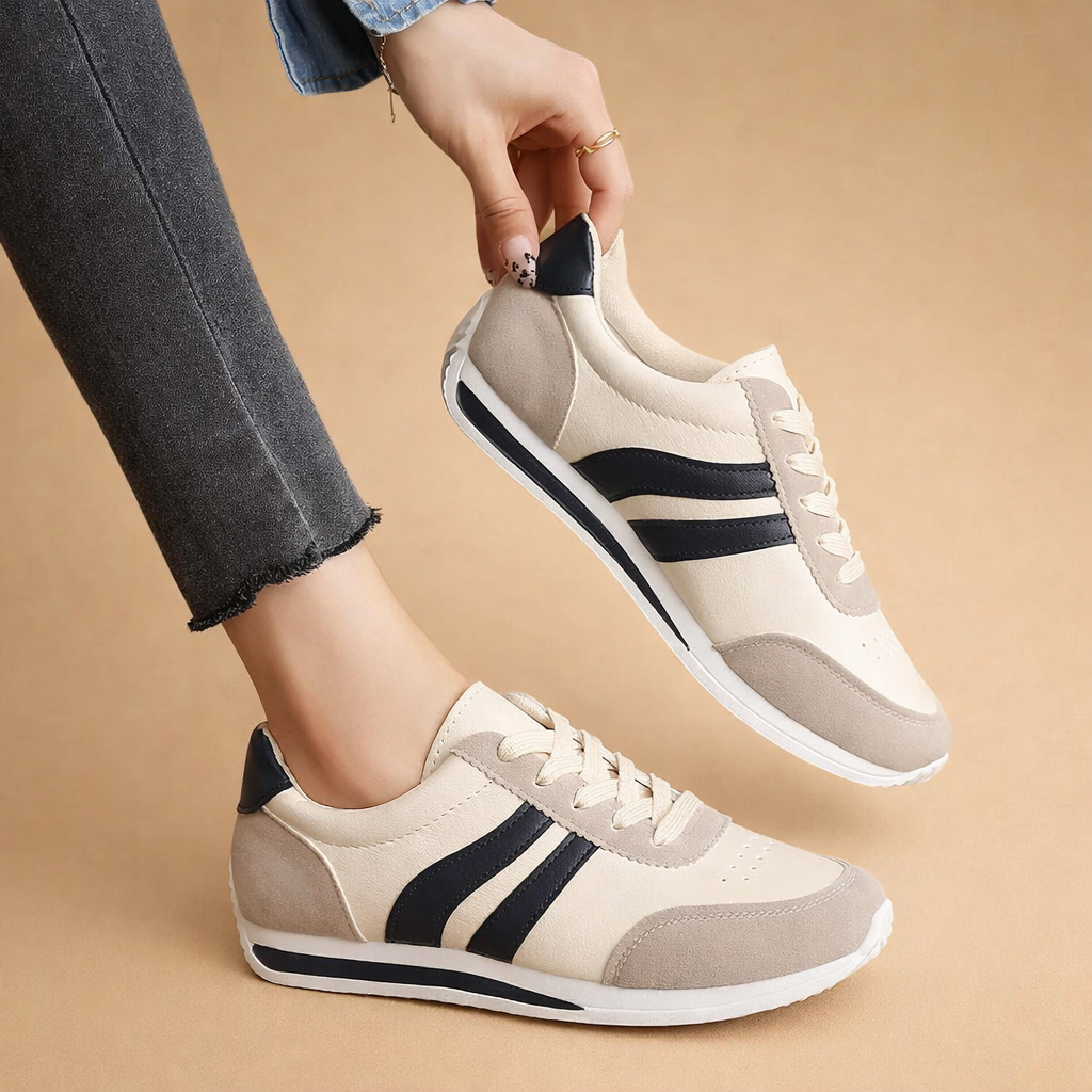 Niebieskie damskie buty sportowe, lekkie i oddychające. Idealne obuwie do chodzenia, wygodne na co dzień.