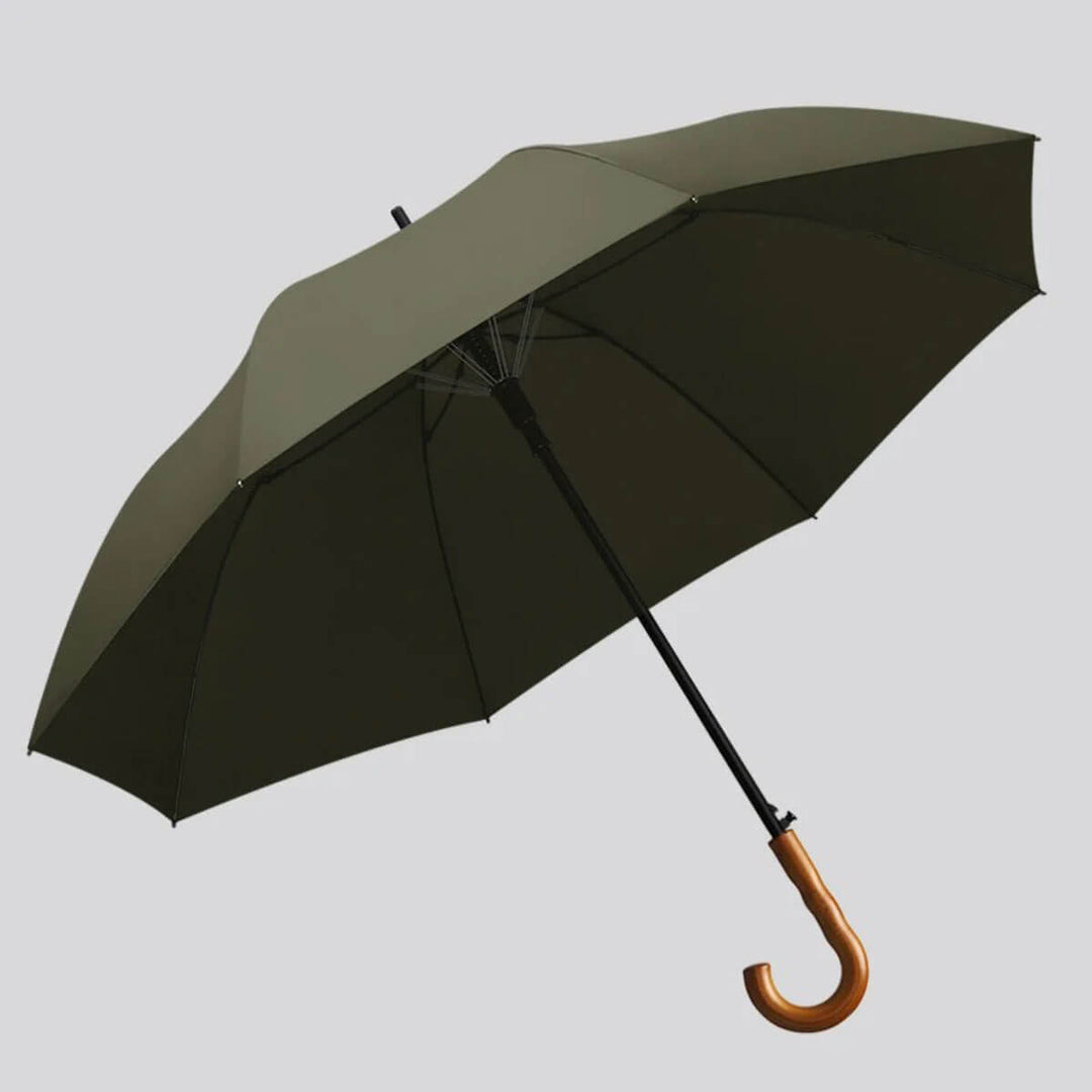 Granatowy parasol wiatroodporny unisex, wysokiej jakości