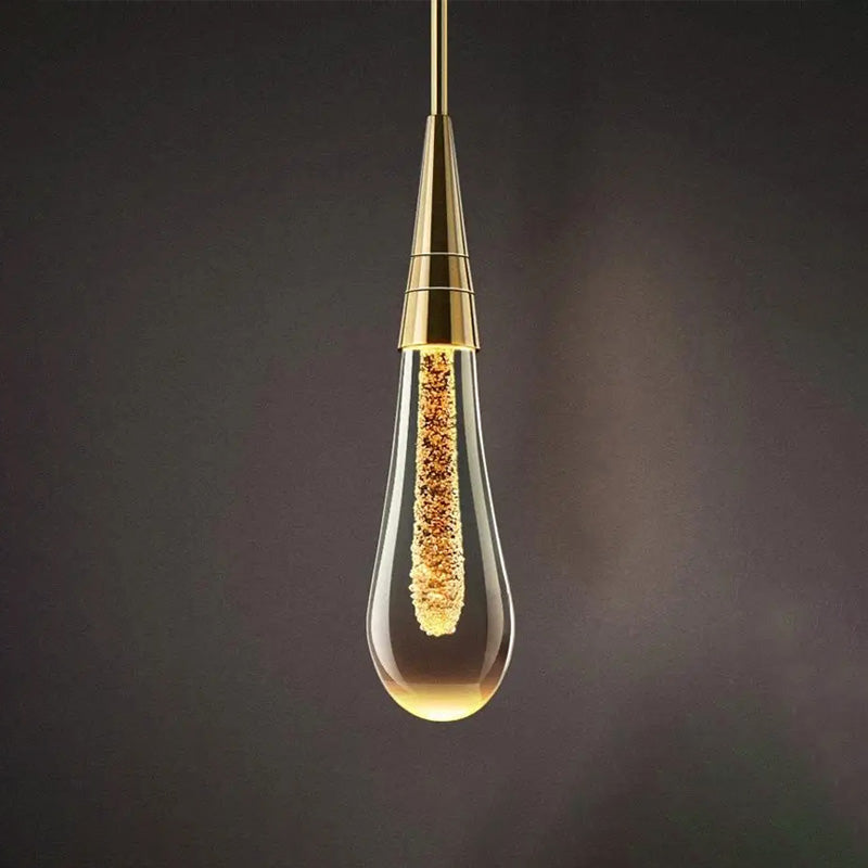 Czarna lampa ścienna LED. Designerska dekoracja ścienna z metalu i szkła. Stwórz ciepłe światło w salonie.