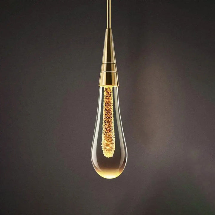 Czarna lampa ścienna LED. Designerska dekoracja ścienna z metalu i szkła. Stwórz ciepłe światło w salonie.