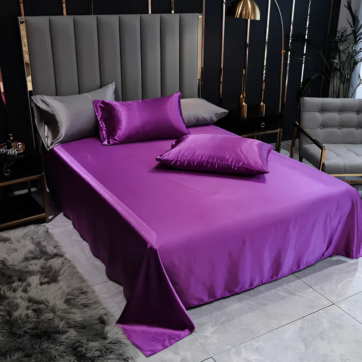 Ekskluzywny komplet pościeli premium, tekstylia sypialniane dla luksusowego komfortu i eleganckiego wystroju.