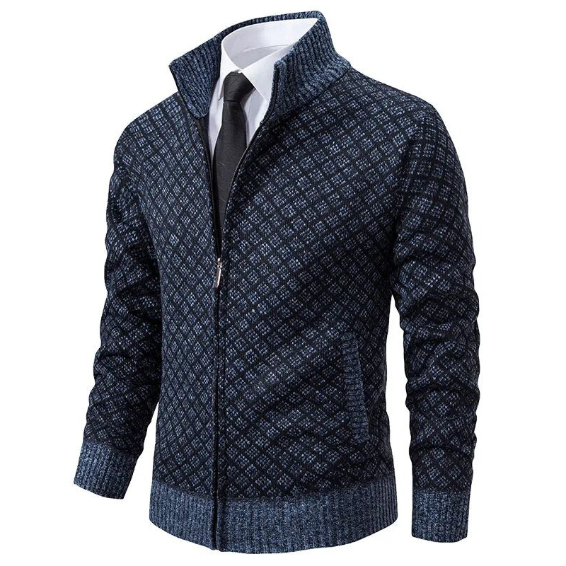 Stylowy męski sweter rozpinany Oliver, markowa odzież męska
