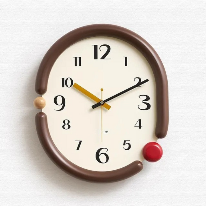 Luksusowy akrylowy zegar ścienny. Ponadczasowy design, idealny do nowoczesnych wnętrz domu. Minimalistyczna dekoracja.