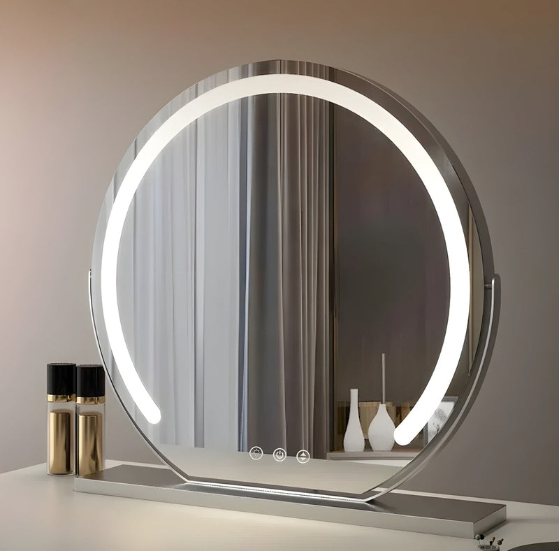 Lustro LED z optymalnym oświetleniem, idealne do perfekcyjnego makijażu. Niezbędne w każdej łazience.