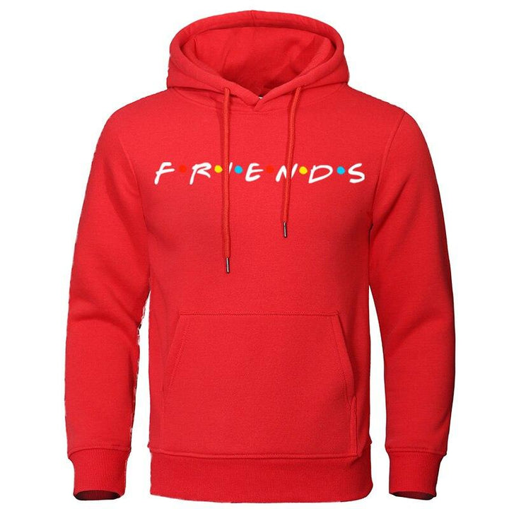 Bluza męska z kapturem z designerskim nadrukiem. Połączenie komfortu i współczesnego stylu streetwear.