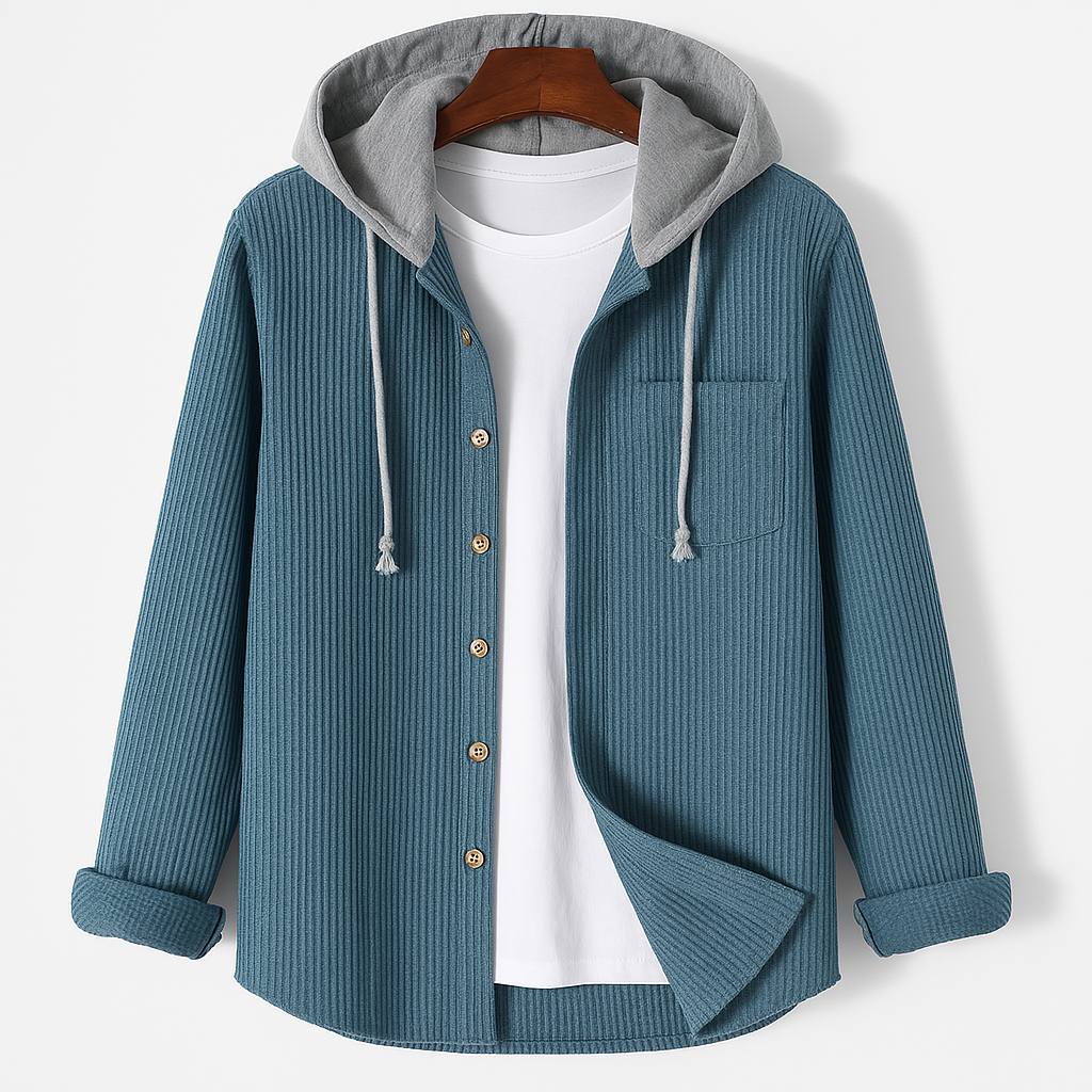 Męska bluza z kapturem Stefan, komfortowa i modna, idealna na co dzień, styl casualowy.