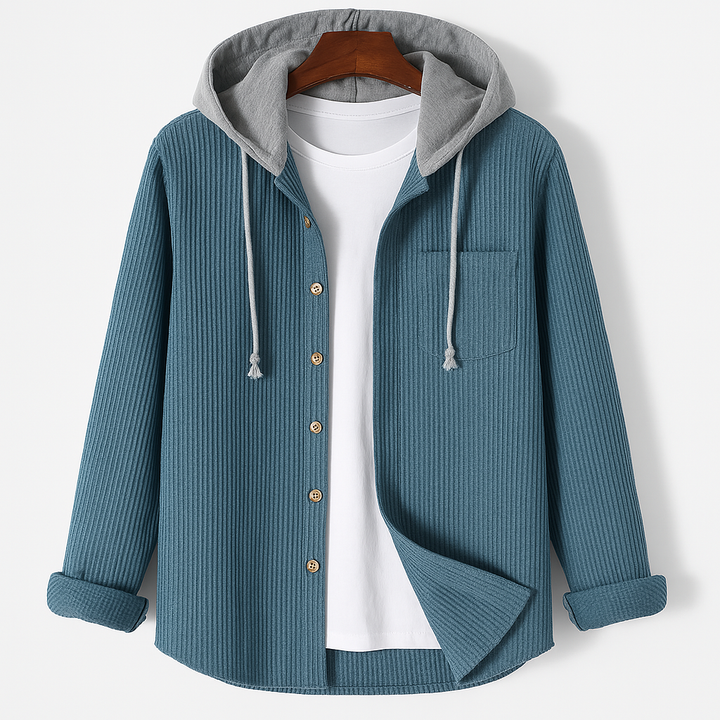 Męska bluza z kapturem Stefan, komfortowa i modna, idealna na co dzień, styl casualowy.