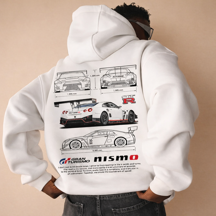 Męska bluza z kapturem streetwear z dynamicznym nadrukiem, komfortowa, duże rozmiary. Idealna na co dzień.