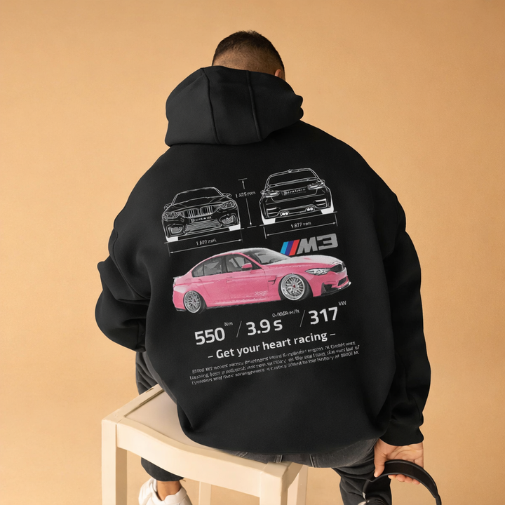 Miękka męska bluza z kapturem, komfortowa, w dużym rozmiarze. Streetwearowy design z dynamicznym nadrukiem na co dzień.