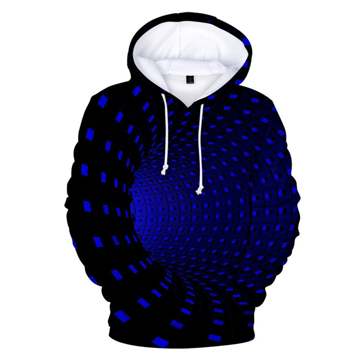 Bluza męska z kapturem i efektownym nadrukiem 3D, która wyróżni Cię z tłumu, komfortowa i stylowa.