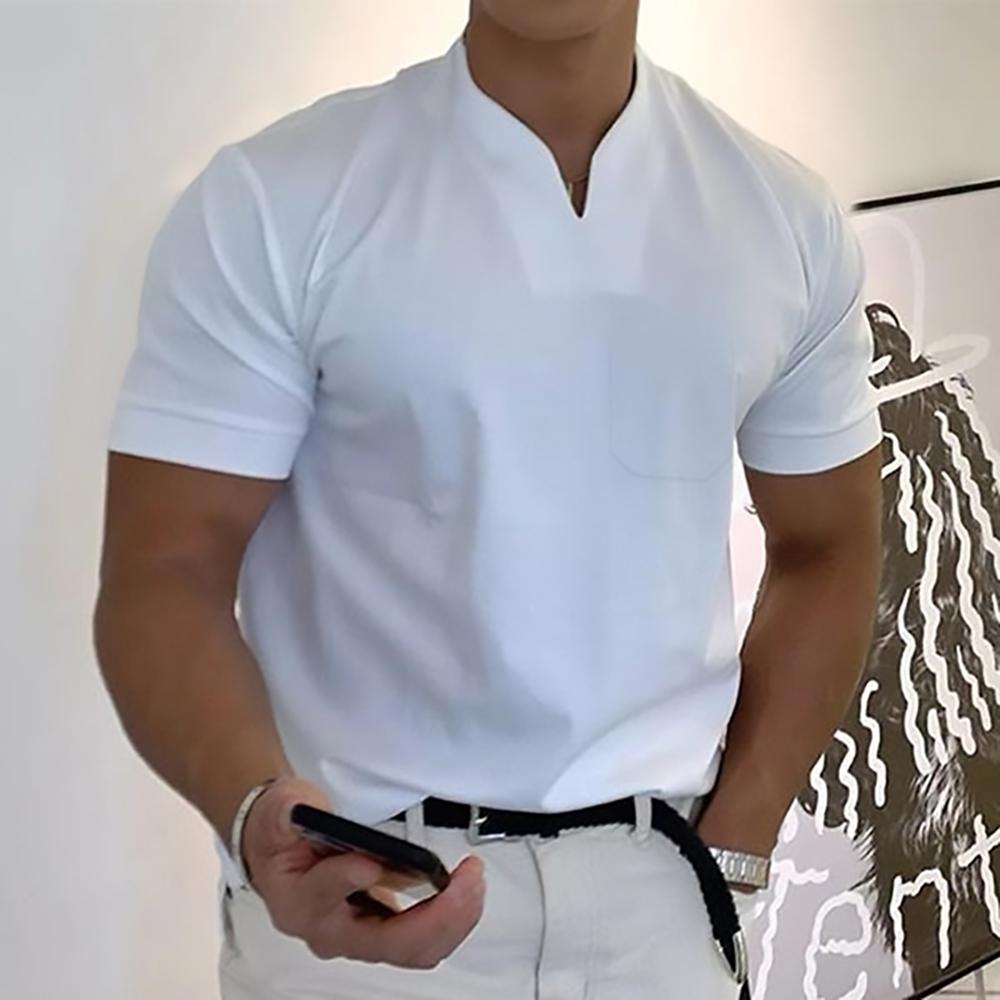 Męska elegancka koszulka polo. Idealna na co dzień i smart casual. Komfortowy, stylowy wybór.