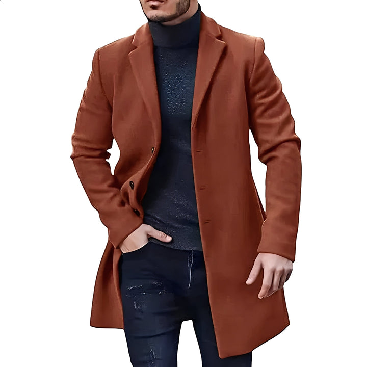 Modna męska kurtka o klasycznej elegancji. Jesienno-zimowa odzież wierzchnia dla smart casual i biznesu.