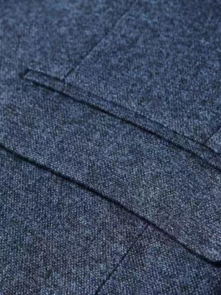Komfortowa męska marynarka elegancka. Wysokiej jakości odzież biznesowa. Klasyka na jesień i zimę.