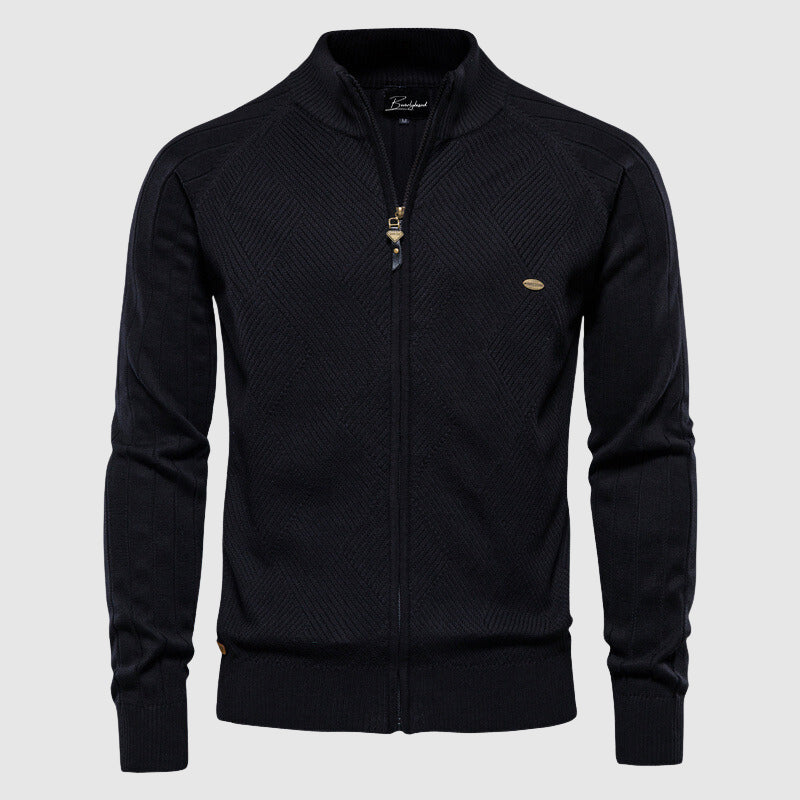 Beżowa męska kamizelka sportowa, idealna na jesień/zimę. Elegancki bezrękawnik casual.