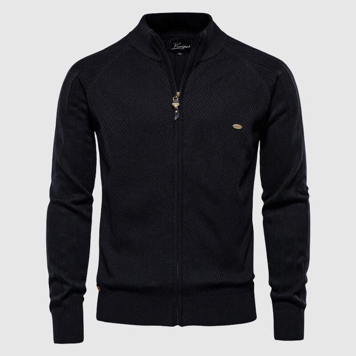 Beżowa męska kamizelka sportowa, idealna na jesień/zimę. Elegancki bezrękawnik casual.