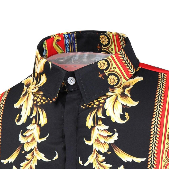 Stylowa koszula męska slim fit we wzory, komfortowa i elegancka. Idealna na wiele okazji.