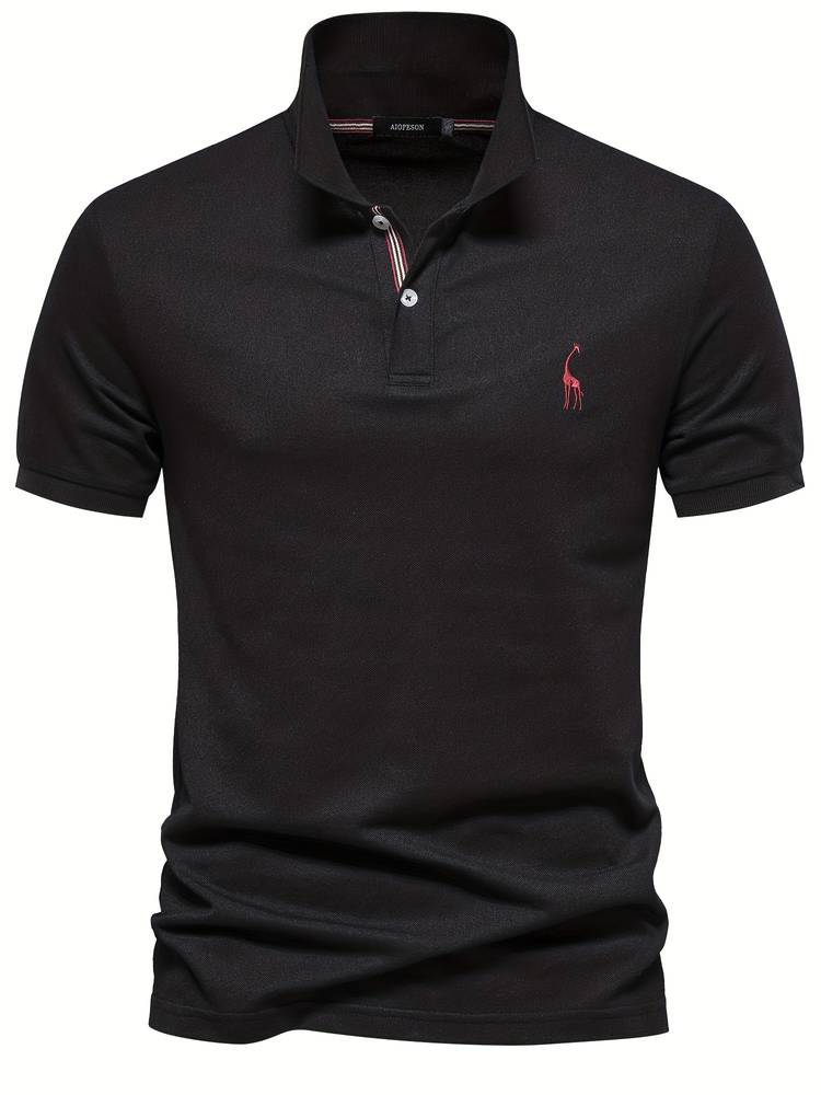Męska koszulka polo, klasyczny fason, idealna na co dzień i styl smart casual. Elegancja i komfort.
