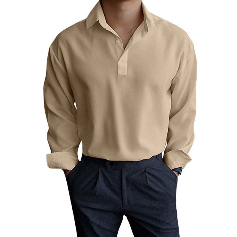 Elegancka koszulka polo Morten męska z długim rękawem. Stylowa odzież casual, doskonała na każdą okazję.