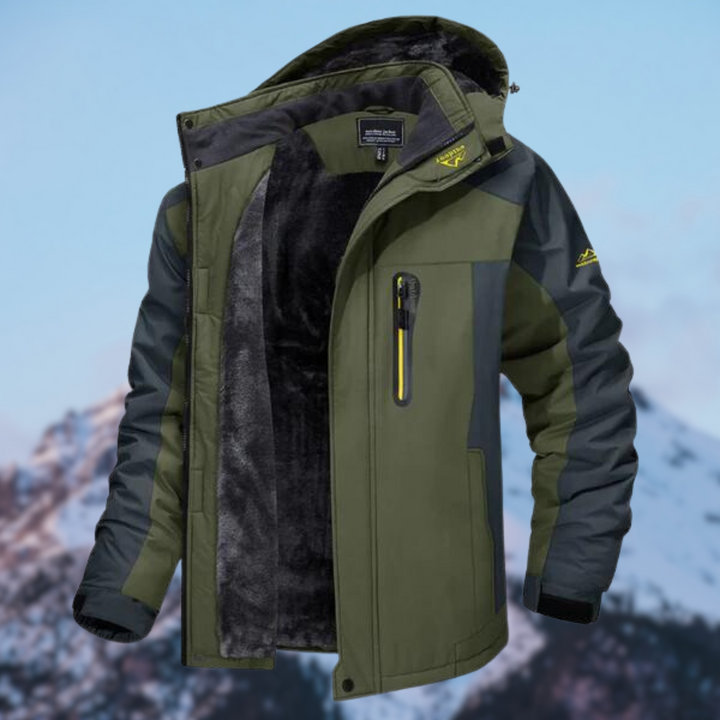 Męska kurtka outdoor ocieplana, idealna na zimę i każdą pogodę. Stylowa i funkcjonalna odzież męska do aktywności.
