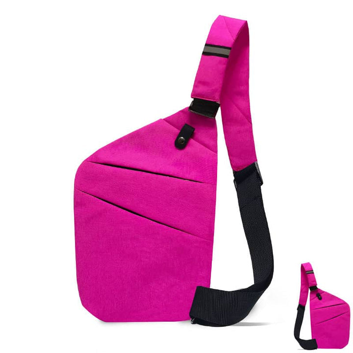 Lekka męska torba crossbody na dokumenty i telefon, idealna do aktywnego stylu życia i podróżowania.