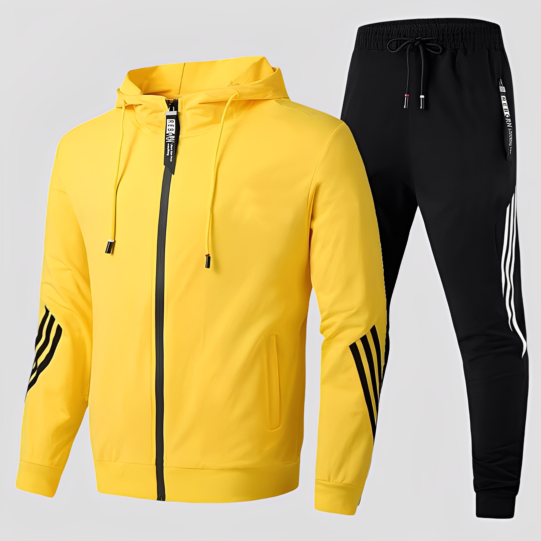 Męski dres sportowy Kolton. Komfortowy komplet dresowy na co dzień.