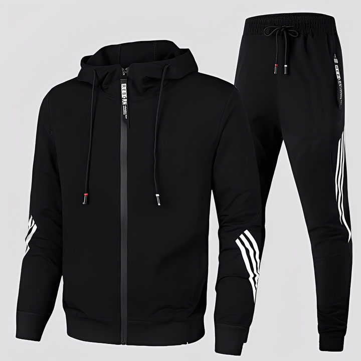 Kompletny męski dres Kolton, odzież sportowa i stylowy strój na co dzień.