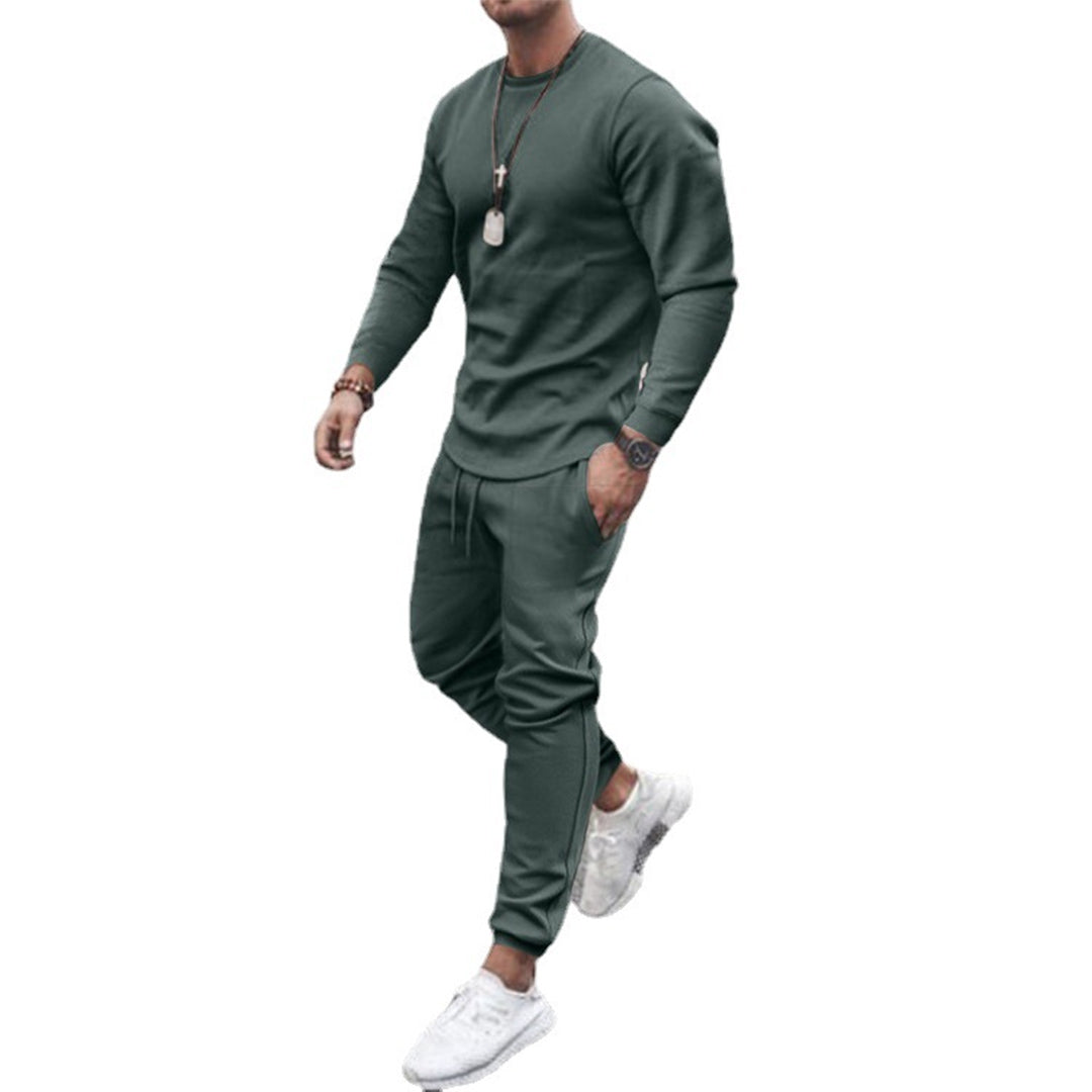 Kompletny dres męski Luka w modnym stylu casual. Komfortowy strój codzienny na zimę i aktywność.