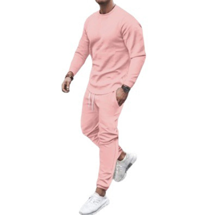 Stylowy męski dres zimowy Luka. Idealny jako odzież sportowa lub komfortowy komplet casualowy na zimę.